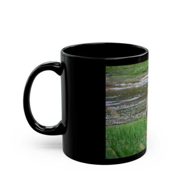 Black Mug (11oz, 15oz) Featuring BEAR STARE | Exclusive Photography by Fevold Photography - Image 9