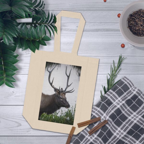 Double Wine Tote Bag featuring A LEISURELY STROLL | Exclusive Photo by Fevold Photography - Image 3