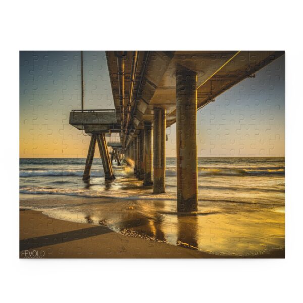 Puzzle (252-Piece) featuring GOLDEN HOUR AT VENICE BEACH | Exclusive Photo by Fevold Photography - Image 5