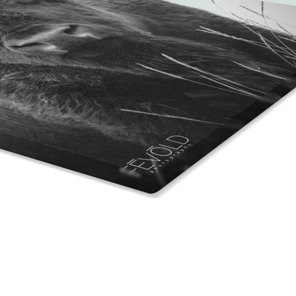 Textured, Tempered Glass Cutting Board Featuring NORTH DAKOTA STRONG | Exclusive Photography by Fevold Photography - Image 5