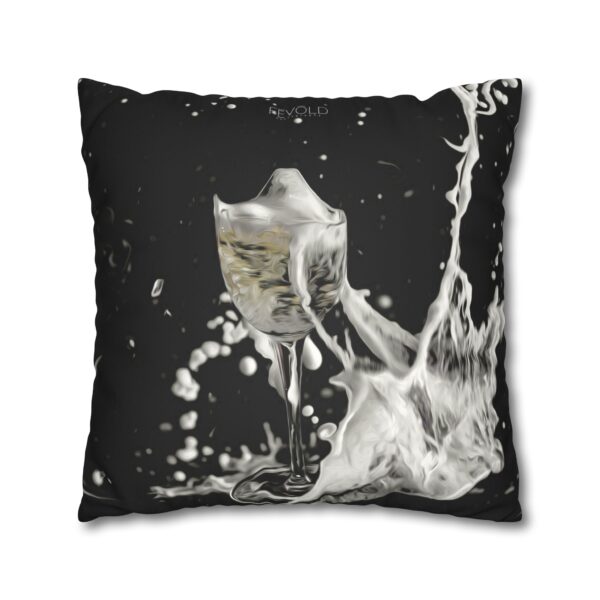 Uniquely Designed Faux Suede Square Pillowcase Featuring PARTY FOUL | Exclusive Photography by Fevold Photography - Image 15