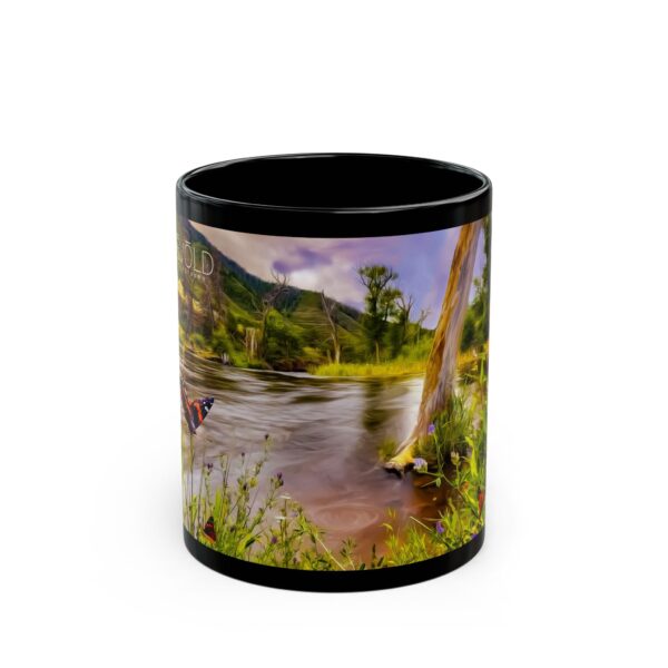 Black Mug (11oz, 15oz) Featuring SATURATED WITH SURREALISM | Exclusive Photography by Fevold Photography - Image 2