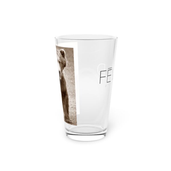 Pint Glass (16oz), Featuring OUR EYES LOCKED | Exclusive photography by Fevold Photography - Image 2