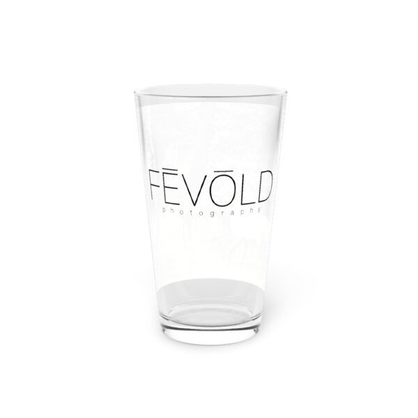 Pint Glass (16oz), Featuring PLAYING HARD TO GET | Exclusive photography by Fevold Photography - Image 6