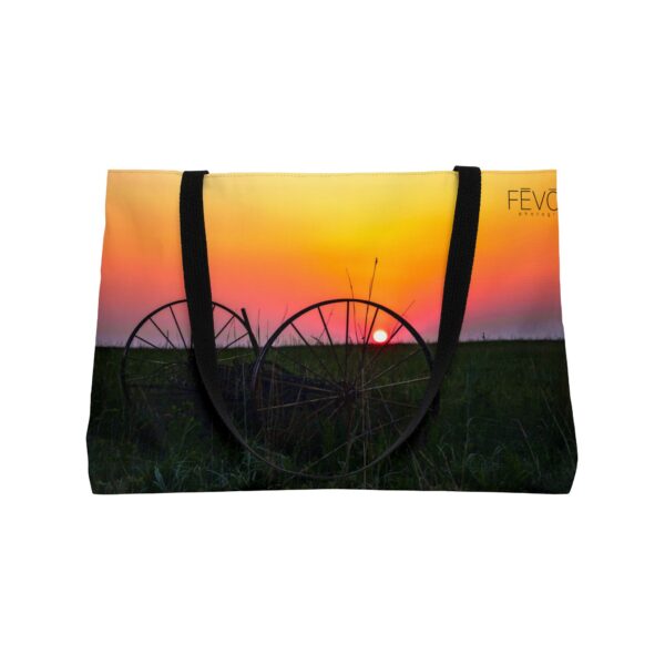 The Weekender Tote Bag.  Featuring DUSK IN NEBRASKA | Exclusive Photography by Fevold Photography - Image 6