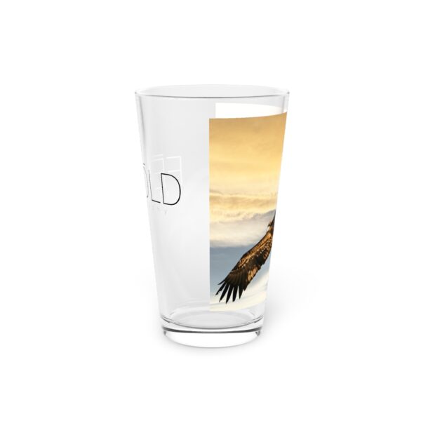 Pint Glass (16oz), Featuring SKY HIGH | Exclusive photography by Fevold Photography - Image 3