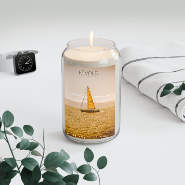 Scented Candle, 13.75oz Featuring NOT A CARE IN THE WORLD | Exclusive Photography by Fevold Photography - Image 2