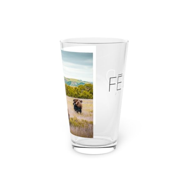 Pint Glass (16oz), Featuring AFTER DINNER CLEANUP | Exclusive photography by Fevold Photography - Image 5