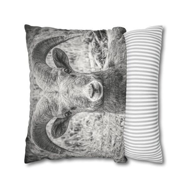 Uniquely Designed Faux Suede Square Pillowcase Featuring RUGGED BEAUTY | Exclusive Photography by Fevold Photography - Image 14