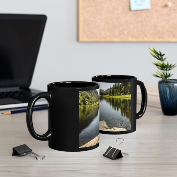 Black Mug (11oz, 15oz) Featuring A GLIMPSE OF THE BLACK HILLS | Exclusive Photography by Fevold Photography - Image 3