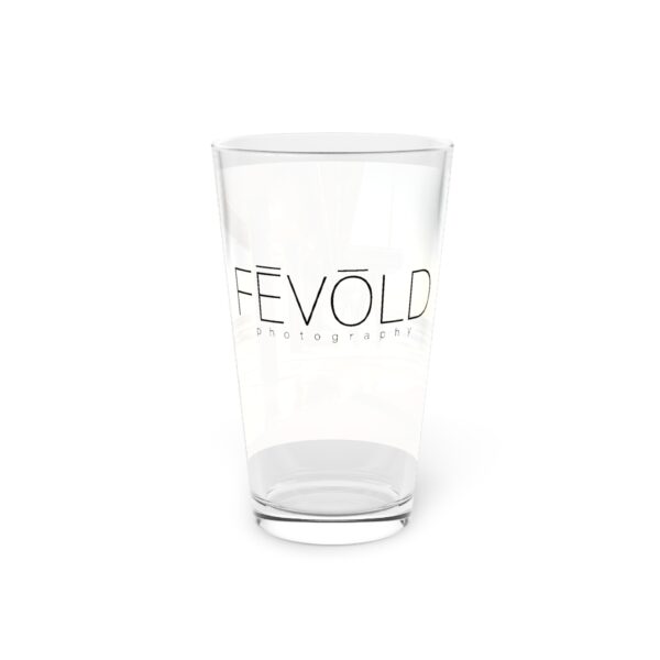 Pint Glass (16oz), Featuring GOLDEN HOUR AT VENICE BEACH | Exclusive photography by Fevold Photography - Image 6