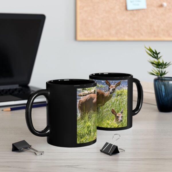 Black Mug (11oz, 15oz) Featuring SPEARFISH CREEK IN JUNE | Exclusive Photography by Fevold Photography