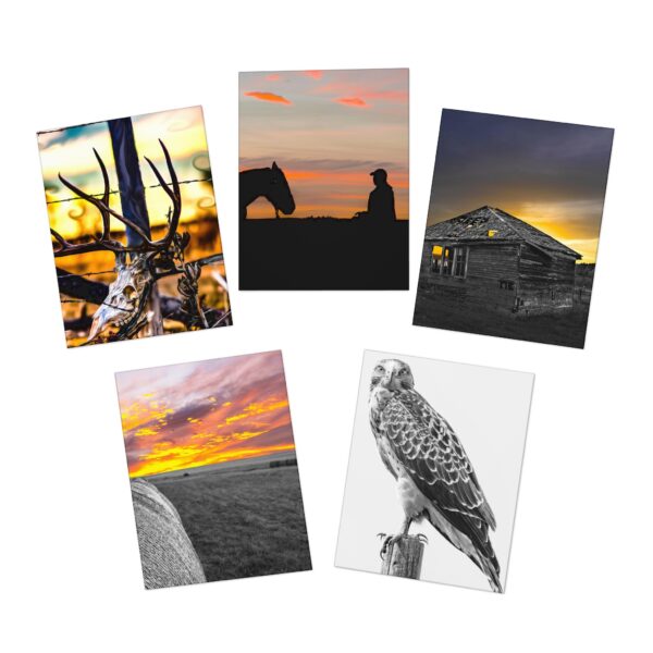 Multi-Design NEBRASKA Greeting Cards (5-Pack) Featuring | Exclusive Photography by Fevold Photography