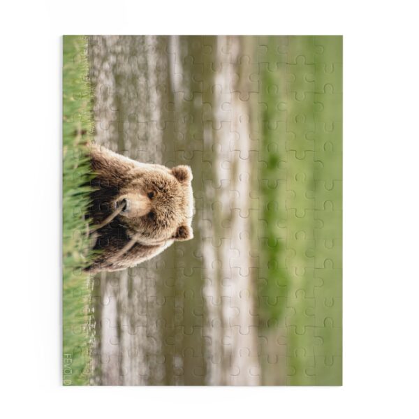 Puzzle (252-Piece) featuring BEAR STARE | Exclusive Photo by Fevold Photography - Image 10