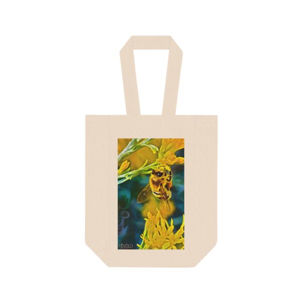 Double Wine Tote Bag featuring POLLEN SMUGGLER | Exclusive Photo by Fevold Photography - Image 2