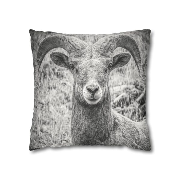 Uniquely Designed Faux Suede Square Pillowcase Featuring RUGGED BEAUTY | Exclusive Photography by Fevold Photography - Image 5