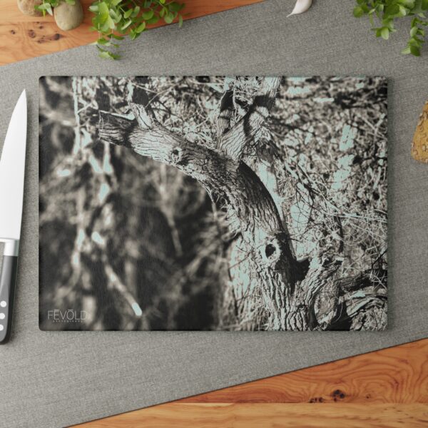 Textured, Tempered Glass Cutting Board Featuring BRIGHTEN SOMEONE'S DAY | Exclusive Photography by Fevold Photography