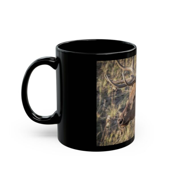 Black Mug (11oz, 15oz) Featuring WATCHING THE SUN'S DESCENT | Exclusive Photography by Fevold Photography - Image 4