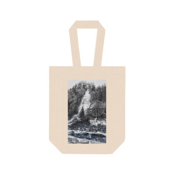 Double Wine Tote Bag featuring CONFLUENCE | Exclusive Photo by Fevold Photography - Image 2