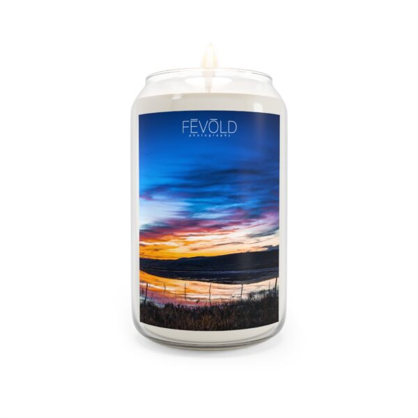 Scented Candle, 13.75oz Featuring SANDHILLS SUNSET | Exclusive Photography by Fevold Photography