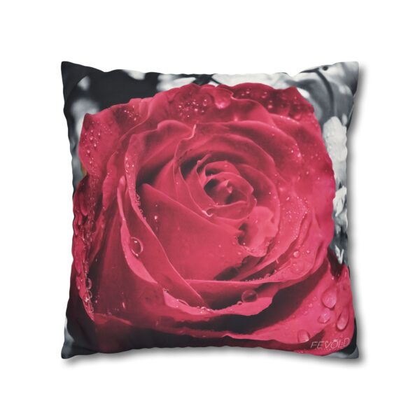 Uniquely Designed Faux Suede Square Pillowcase Featuring SYMBOL OF LOVE | Exclusive Photography by Fevold Photography - Image 15