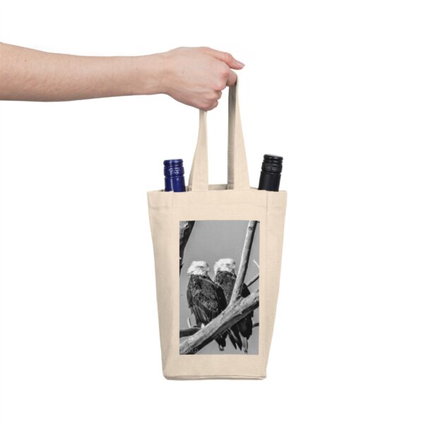 Double Wine Tote Bag featuring FIERCE | Exclusive Photo by Fevold Photography