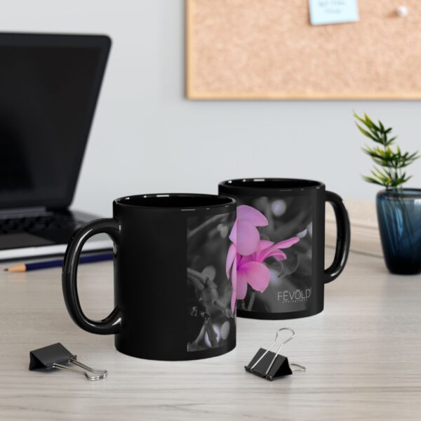 Black Mug (11oz, 15oz) Featuring PRETTY IN PINKS | Exclusive Photography by Fevold Photography