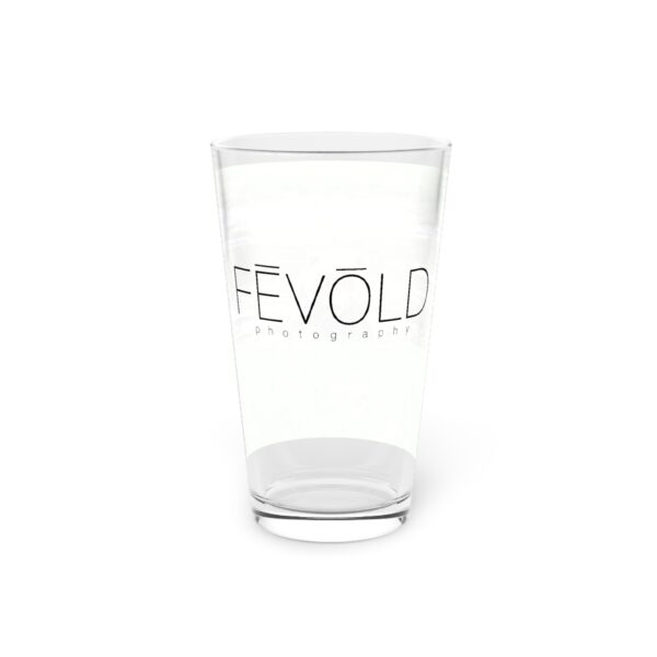 Pint Glass (16oz), Featuring BEAR STARE | Exclusive photography by Fevold Photography - Image 4