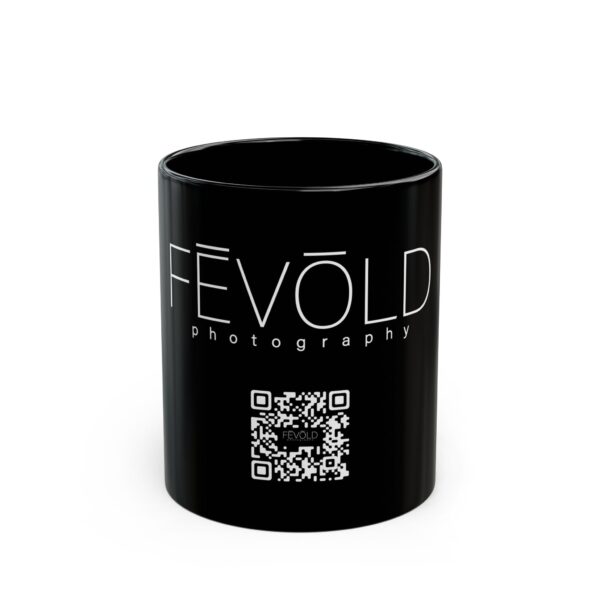 Black Mug (11oz, 15oz) Featuring LOGO | Exclusive Photography by Fevold Photography