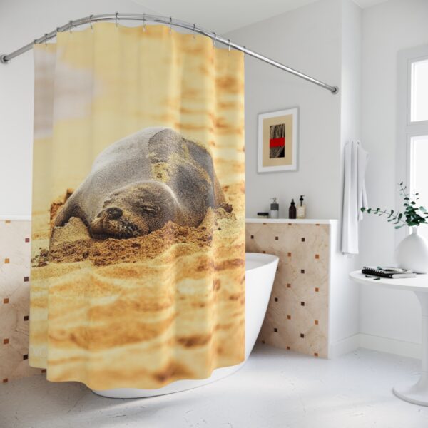 Shower Curtain featuring BEACH LIFE | Exclusive Photo by Fevold Photography - Image 4