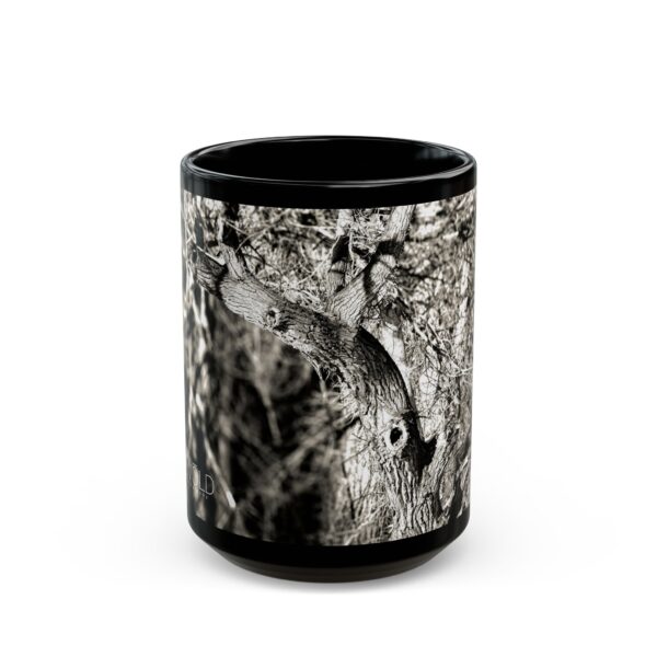 Black Mug (11oz, 15oz) Featuring ILLUSIONS PROVOKED BY THE SOUNDS | Exclusive Photography by Fevold Photography