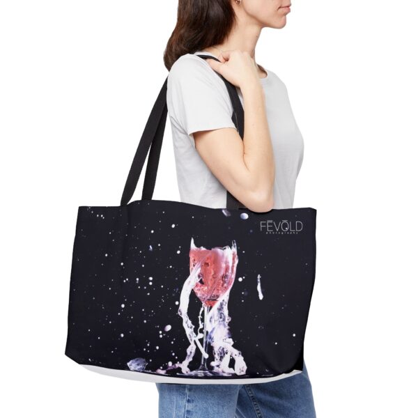 The Weekender Tote Bag.  Featuring BLOWING BUBBLES | Exclusive Photography by Fevold Photography