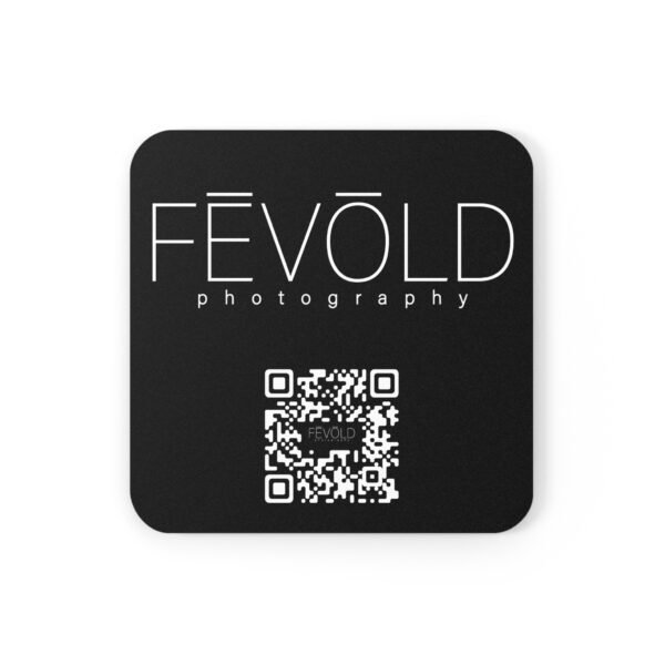 Cork Back Coaster featuring LOGO, Exclusive Photo by Fevold Photography