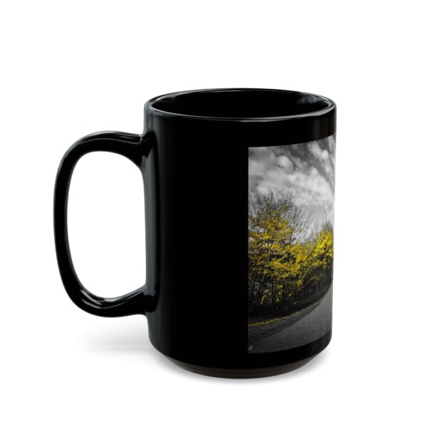 Black Mug (11oz, 15oz) Featuring LAST GLIMPSE OF AUTUMN | Exclusive Photography by Fevold Photography - Image 9