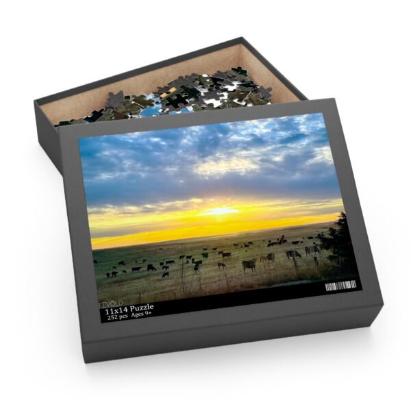 Puzzle (252-Piece) featuring RANCH LIFE , Exclusive Photo by Fevold Photography - Image 3