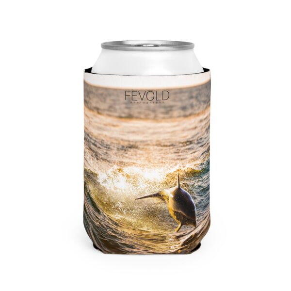 Can Cooler Sleeve featuring RACINGTHROUGH THE GOLDEN HOUR | Exclusive Photography by Fevold Photography - Image 3