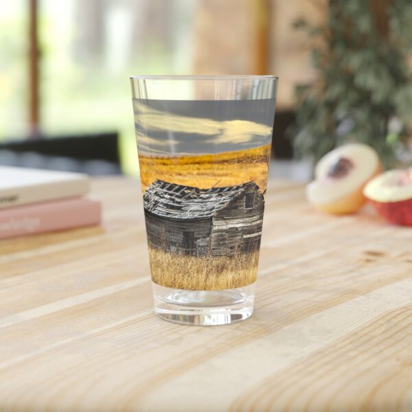 Pint Glass (16oz), Featuring STEP BACK IN TIME | Exclusive photography by Fevold Photography