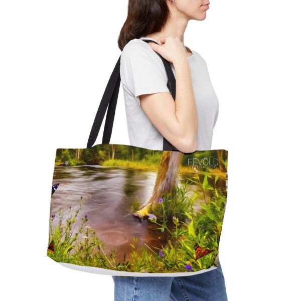 The Weekender Tote Bag.  Featuring SATURATED WITH SURREALISM | Exclusive Photography by Fevold Photography - Image 6