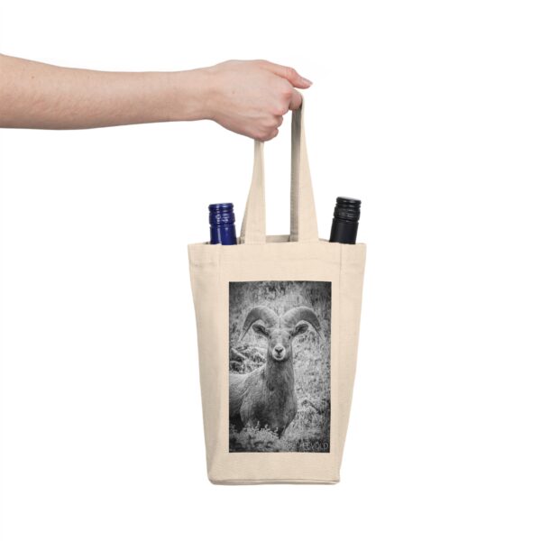 Double Wine Tote Bag featuring RUGGED BEAUTY | Exclusive Photo by Fevold Photography