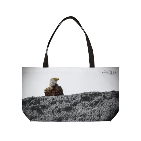 The Weekender Tote Bag.  Featuring RESTING ON THE CLIFFS | Exclusive Photography by Fevold Photography - Image 3