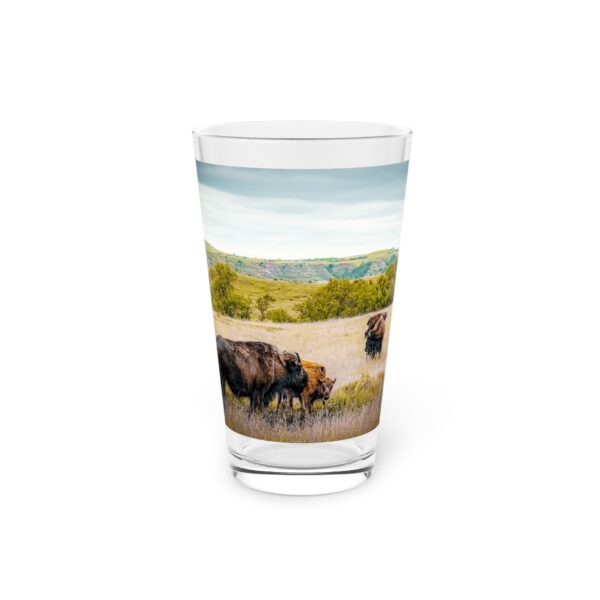 Pint Glass (16oz), Featuring AFTER DINNER CLEANUP | Exclusive photography by Fevold Photography - Image 3