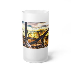 Frosted Glass Beer Mug Featuring RECLAMATION | Exclusive Photography by Fevold Photography