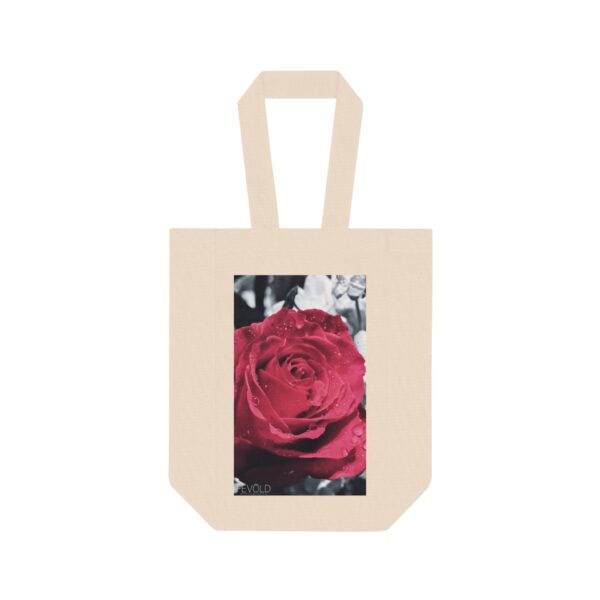 Double Wine Tote Bag featuring SYMBOL OF LOVE | Exclusive Photo by Fevold Photography - Image 2