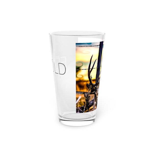 Pint Glass (16oz), Featuring RECLAMATION | Exclusive photography by Fevold Photography - Image 4