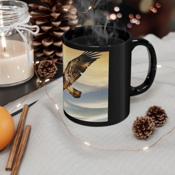 Black Mug (11oz, 15oz) Featuring SKY HIGH | Exclusive Photography by Fevold Photography