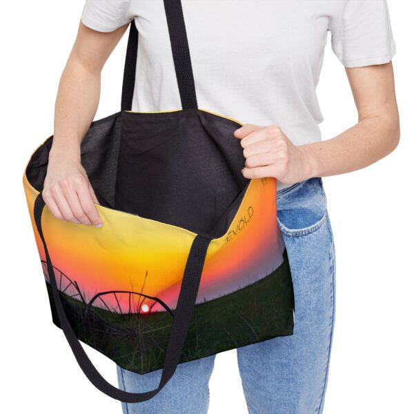 The Weekender Tote Bag.  Featuring DUSK IN NEBRASKA | Exclusive Photography by Fevold Photography - Image 2