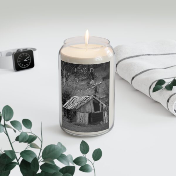 Scented Candle, 13.75oz Featuring CABIN IN THE HILLS | Exclusive Photography by Fevold Photography - Image 5