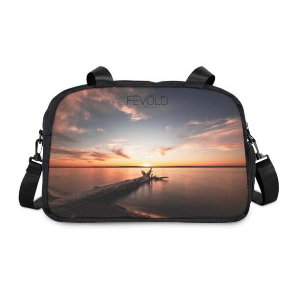 Fitness Handbag (with Shoulder Strap) Featuring DUSK AT SANDY BEACH | Exclusive Photography by Fevold Photography