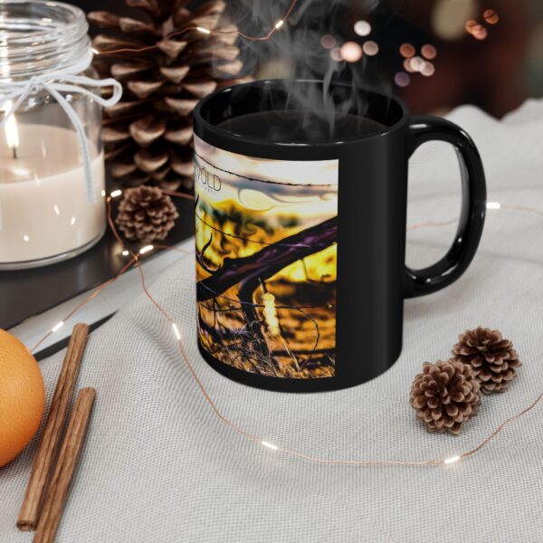 Black Mug (11oz, 15oz) Featuring RECLAMATION | Exclusive Photography by Fevold Photography - Image 6