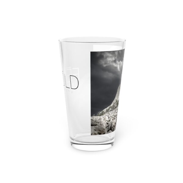 Pint Glass (16oz), Featuring DEVIL'S TOWER | Exclusive photography by Fevold Photography - Image 5